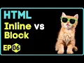 HTML inline vs block elements HTML in Hindi - 6