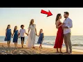 AT BEACH WITH MISTRESS MILLIONAIRE HELD HER THEN HIS WIFE ARRIVED WITH FOUR KIDS