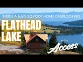 Tour a 5 513 foot Flathead Lake View Home Dayton Montana