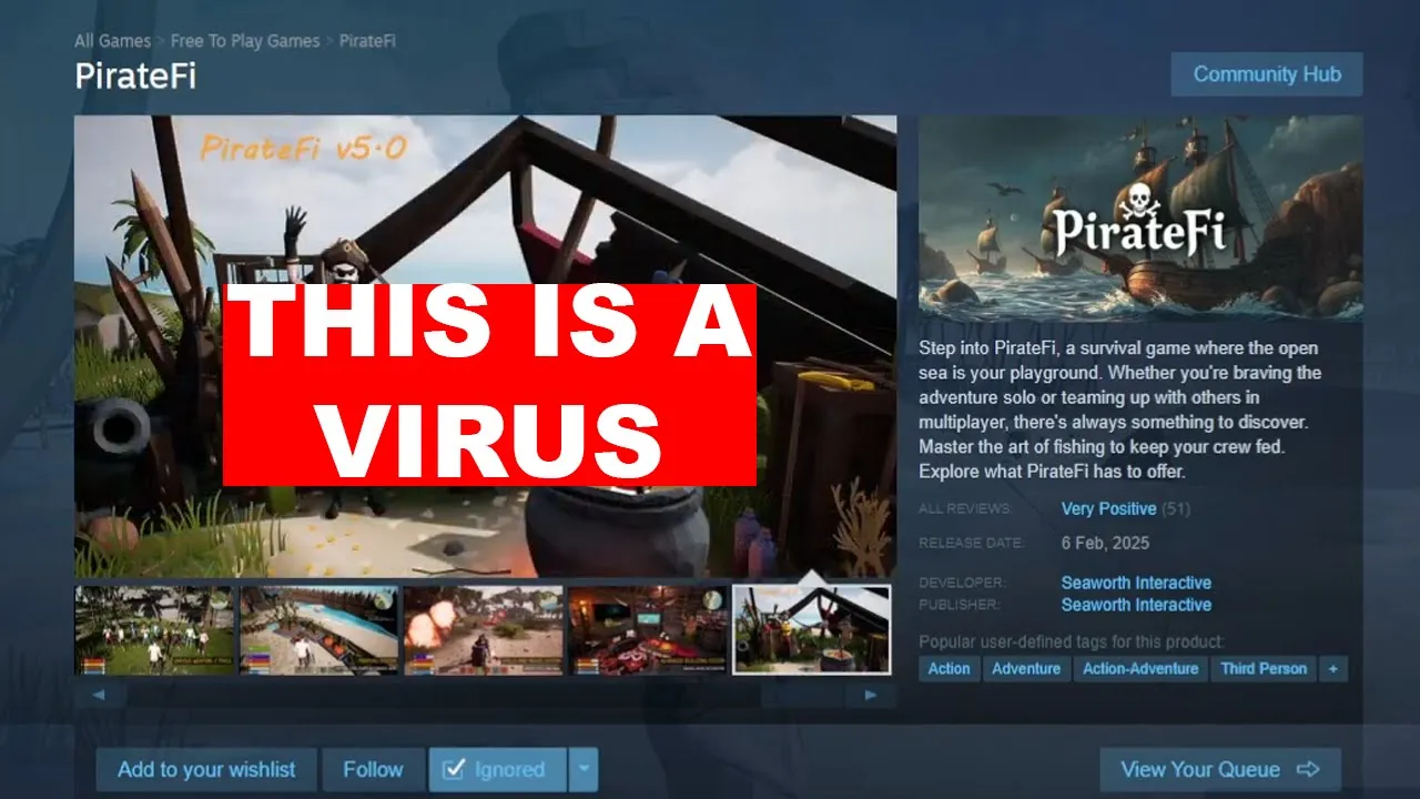 This "Free" Steam Game Steals Your Data