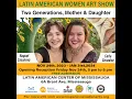 Unveiling Latin Beauty A Night to Remember at Two Generations Art Show Opening