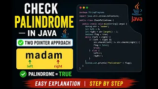 Valid Palindrome Problem Explained Two Pointer Approach