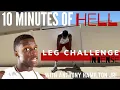 10 MINUTES OF HELL INTENSE Leg Challenge w Anthony Hamilton Jr To Increase Your Vert