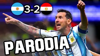 Canción Argentina vs Egipto 3-2 (Parodia Enrique Iglesias -Subeme la radio) Mundial 2026