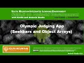Android 04I - Olympic Judging SeekBars and Object Arrays