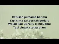 Melly Goeslaw ft Marthino Lio - Ratusan Purnama || Roket Video Lirik