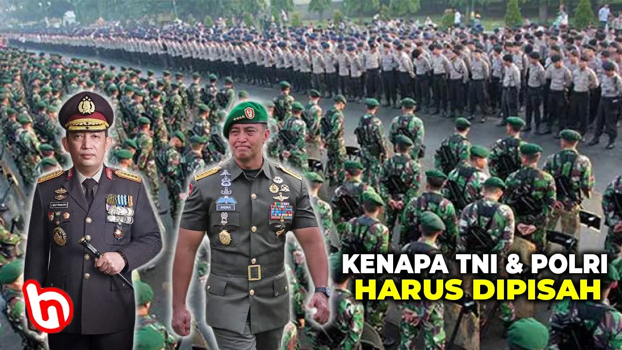 Awal Mula Pemisahan TNI & POLRI, Akhiri Kejayaan ABRI