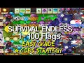 Download Lagu Plants vs Zombies Survival Endless 1 - 100 Flags