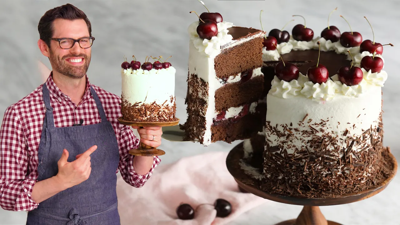 Schwarzwälder Kirschtorte | Rezept Schritt für Schritt