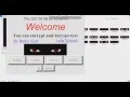 Encryption and decryption of text using simple cipher algorithms Python 3 5