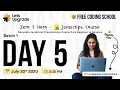 Day 5 Batch 1 LetsUpgrade - Javascript Essentials