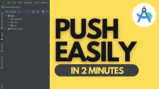 How to Push Code to GitHub from Android Studio 2024 Push From Android Studio