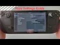 Steam Deck Emulation - Yuzu Settings and Performance Guide