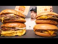2 Burger King Double Cheeseburgers 2 McDonald s Double Cheeseburgers
