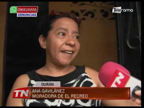 Persiste falta de agua en El Recreo