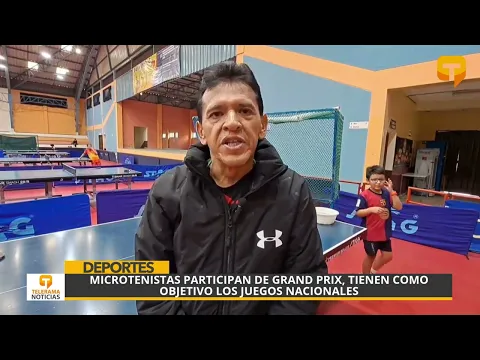 Microtenistas participan de Grand Prix, tienen como objetivo los juegos nacionales