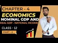 National income Real and Nominal GDP Class 12