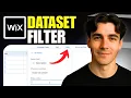 How To Create Custom Filters For Datasets On Wix Tutorial 2026