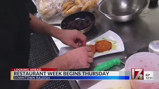 Downtown Raleigh Restaurant Week begins Thursday