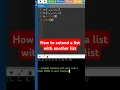extend method in python