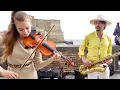 Download Lagu Karolina Protsenko \u0026 Daniele Vitale | Violin \u0026 Sax Cover | Rema - Calm Down