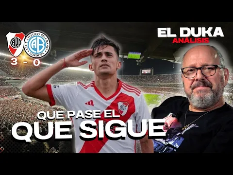 Download MP3 QUE PASE EL QUE SIGUE - River vs. Belgrano (3-0) - ELDUKA