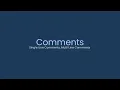 Comments in Python Lecture 6 Web Point
