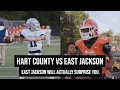 Hart County vs East Jackson Football 2025