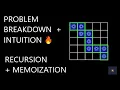 3 Step Approach To Solve Any Dynamic Programming Problem Recursion Memoization in One Shot