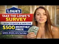 www lowes How to Enter Win the 500 Monthly