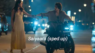 saiyaara title track sped up 