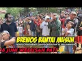 Lagu BREWOG BANTAI MUSUH‼️ Reaksi Crew Brewog dan Penonton Saat Kluar lapangan - 18 JUNI WEDUSAN PATI 🙏