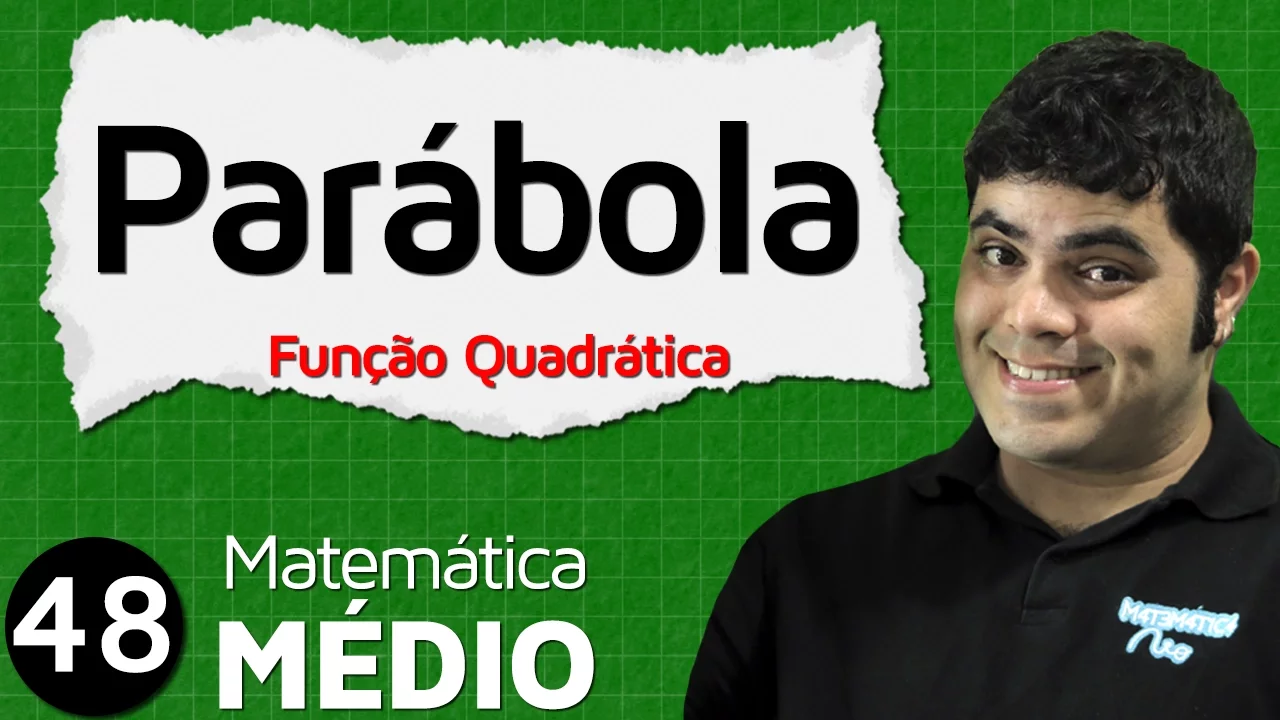 PARÁBOLA - Roteiro para Construção do Gráfico da Função do Segundo Grau (Aula 9 de 11) | MEM #48