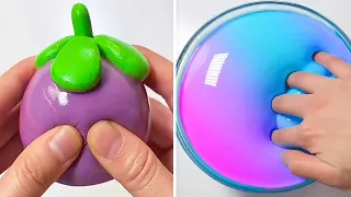 Oddly Satisfying Slime ASMR That'll Melt Your Stress