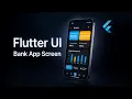 Flutter Banking App UI Clean Modern Screen Design
