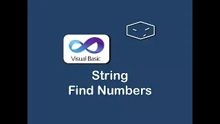 string find numbers in vb net