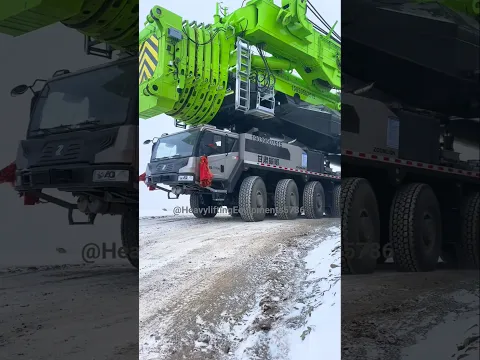 Zoomlion Biggest Mobile Crane |heavy lifting Equipments #shorts #viral