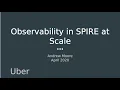 Observability in SPIRE at Scale