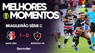 SANTA CRUZ VENCE O BELO COM GOL DE ERON E ESTREIA COM VITÓRIA NO QUADRANGULAR | Melhores Momentos