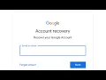 Google Gmail YouTube Account Recovery - Reset Password