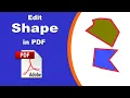 How to Edit a Shape in PDF with Adobe Acrobat Pro 2020