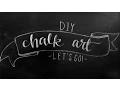 Chalkboard Art Lettering Tutorial DIY Chalkboard Design Tips
