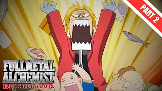 hilarious fullmetal alchemist brotherhood moments part 2 eng dub 15 subs