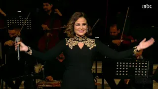 وحشاني اللمة الحلوة والليل هكذا ودعت كارول سماحة جمهور العلا في نهاية أمسيتها دندنها