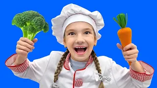 Yes Yes Vegetables Song - Canción de Los Vegetales | Tim y Essy - Canciones Infantiles