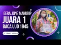 Download Lagu Juara 1 Lomba Baca UUD 1945 | Geraldine R. Manurip