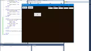 Moving button net