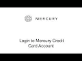 How To Login to Mercury Credit Card Account Online 2023 Mercury Credit Card Sign In