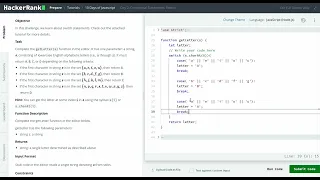 Hackerrank 10 Days of Javascript - Day 2 Conditional Statements
