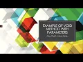 Example of void method with parameters - Flow chart Java Code